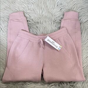 Smartwool recycled terry pants mauve